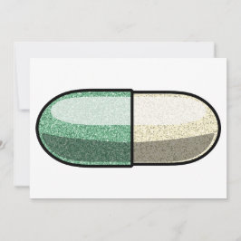 Cartão De Festividades Fluoxetina Brilhante