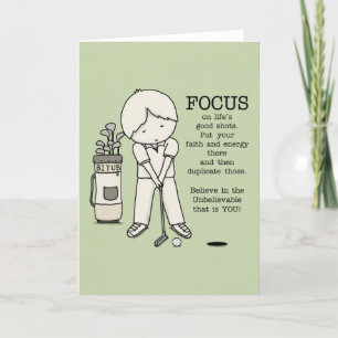 Cartão De Festividades Foco no Bem