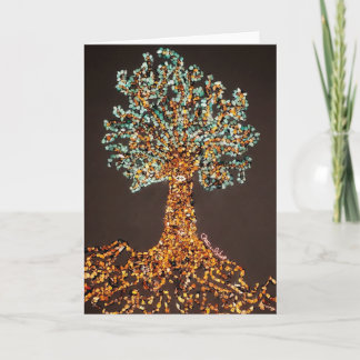 Cartão De Festividades Folded Holiday Card - Nubian Series I*