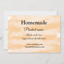 Cartão De Festividades Folha caseira feita com amor adicionar texto site