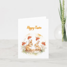 Cartão de Festividades Folha Dupla