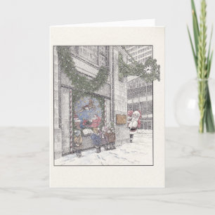 Cartão de Festividades Folha Dupla