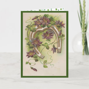 Cartão de Festividades Folha Dupla