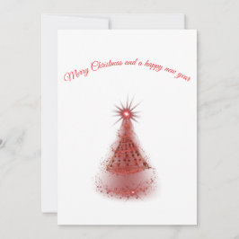 Cartão de Festividades Folha Única