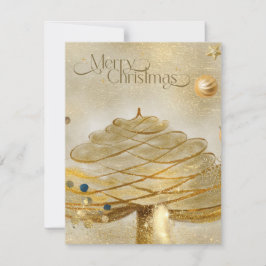 Cartão de Festividades Folha Única