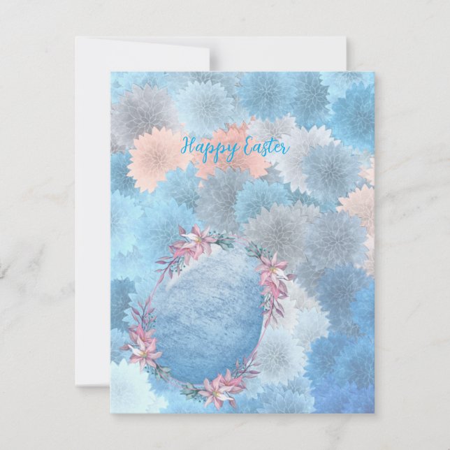 Cartão de Festividades Folha Única (Frente)