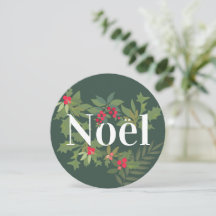 Folhas e bagas de Natal perenes de férias