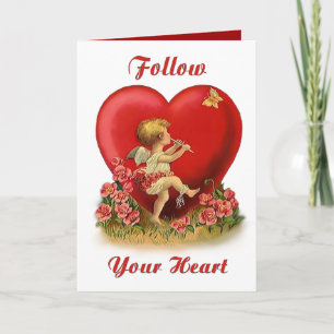 Cartão De Festividades Follow Your Heart