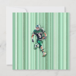 Cartão De Festividades Football