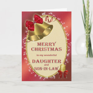 Cartão De Festividades For daughter and son-in-law,christmas card