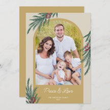 Foto Arqueada Folhagem de Inverno Paz & Amor