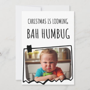 Cartão De Festividades Foto Bah humbug