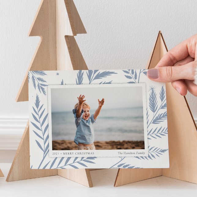 Cartão De Festividades Foto Botânica Horizontal Pressionada (Criador carregado)