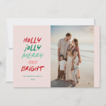 Foto Colorida de Natal Muito Alegre na Horizontal