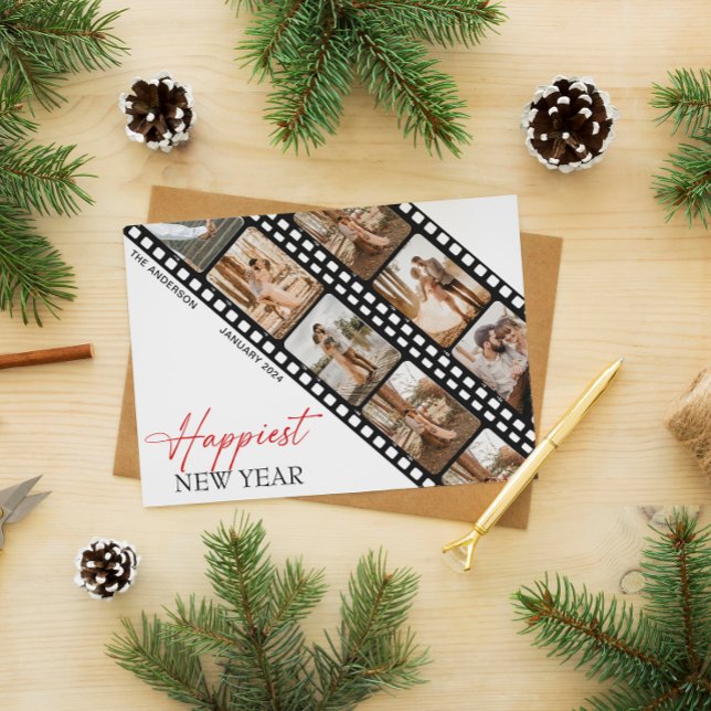 Cartão De Festividades Foto da Colagem de Filmes da Câmera Mínima do feli (Criador carregado)