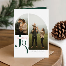 Foto da Família Arco Elegante Natal Doblada