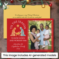 Foto da Família Moderna É A ÉPOCA DO NATAL