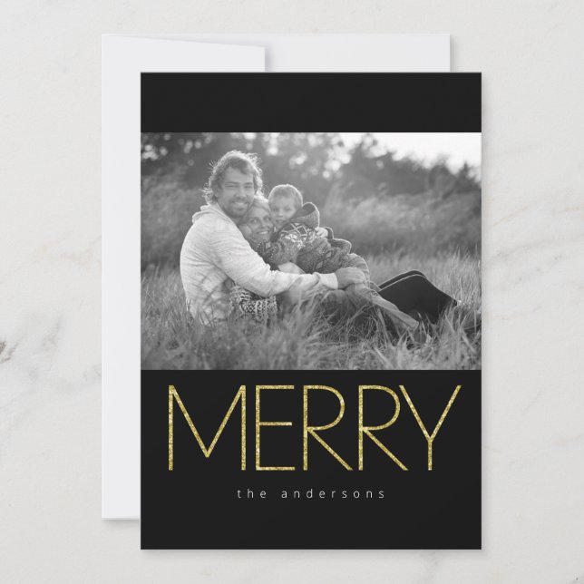 Cartão De Festividades Foto da FELIZ 2 (Frente)