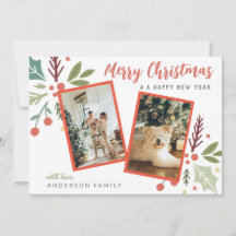 Foto da Folhagem Dois de Natal Moderno