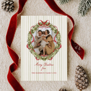 Cartão De Festividades Foto da Frota de Natal do Arco Vermelho