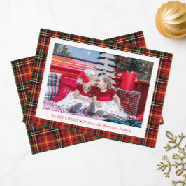 Cartão De Festividades Foto da Xadrez de Natal