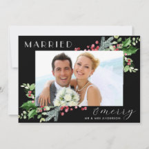 Foto De Berry Botânico Casada E Feliz Recém-Feita