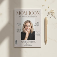 Foto de Capa de Revista de Luxo Personalizada para