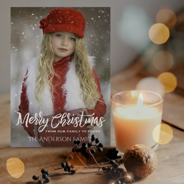 Cartão De Festividades Foto de cheio Feliz Natal, Argyle (Criador carregado)