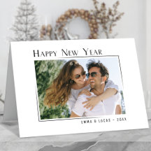 Foto de Estilo Mínimo Moderno Único feliz ano novo