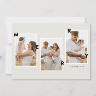 Cartão De Festividades Foto de Feliz moderna