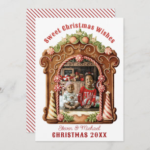 Cartão De Festividades Foto de Gingerpão doce