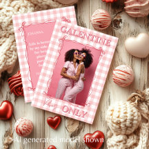 Foto de Gingham Rosa no Dia de Galentine’s para Me