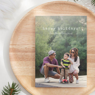 Cartão De Festividades Foto de grande Cheio com Sobreposição de texto d