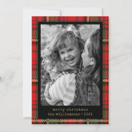 Cartão De Festividades Foto de Máquina de Máquina Vermelha e Dourada