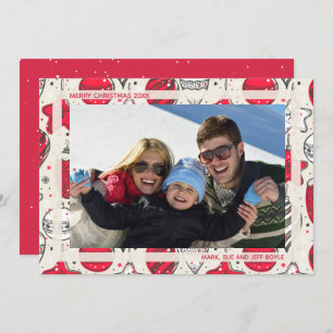 Cartão De Festividades Foto de natais vintages