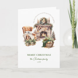 Cartão De Festividades Foto de Natal aconchegante