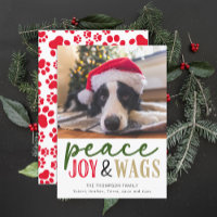 Foto de Natal Engraçada de Amante de Cachorro Pers