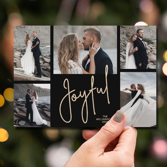 Cartão De Festividades Foto de Natal JUSTA (Criador carregado)