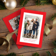 Foto de Natal simples com manchas vermelhas