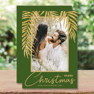 Cartão De Festividades Foto de Natal tropical