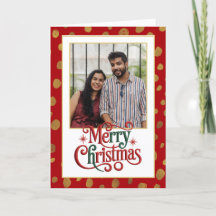 Foto de Natal Vermelha e Dourada Bonita