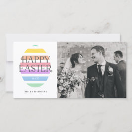 Cartão De Festividades Foto de Páscoa de ovos de felz pascoa