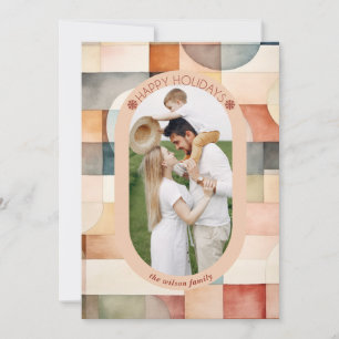 Cartão De Festividades Foto de pintura de Abstrato artístico moderno