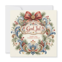Foto de Rosemaling de Natal Norueguês