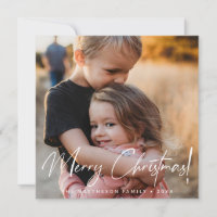 Foto de script do Modern Merry Christmas Handlette