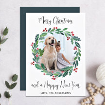 Foto de Wreath Moderno e Feliz Natal