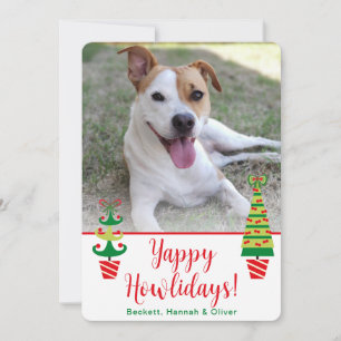 Cartão De Festividades Foto de Yappy Howlidays