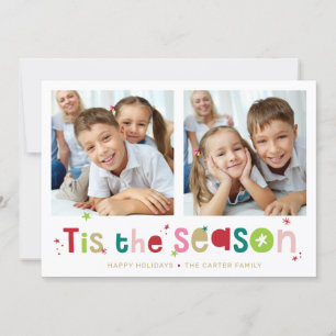 Cartão De Festividades Foto divertida de HOLIDAY Foto: Foto da temporada