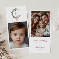 Foto do Arco de Blush do Monograma de Natal