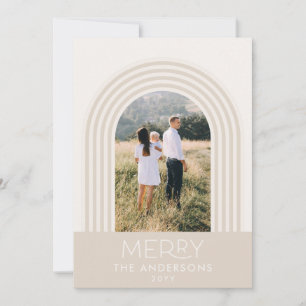 Cartão De Festividades Foto do arco-íris de nata doce pastel Natal